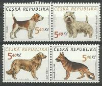 Czechy 2001 Mi 295-298 Czyste **