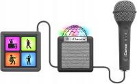 GŁOŚNIK + MIKROFON KARAOKE dla dzieci iDance Cube Sing 200