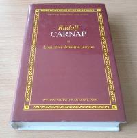 Biblioteka Współczesnych Filozofów Logiczna składnia języka Tom 1 Rudolf Carnap
