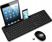 Zestaw klawiatura i mysz Pan i Pani Gadżet czarny