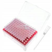 Полипропиленовые наконечники с фильтром 1-100 мкл для автоматических пипеток 96 шт.