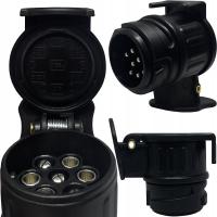 Reduktor Adapter Gniazda Wtyku przyczepki 13/7 PIN