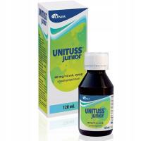 Unituss Junior сироп от сухого кашля лекарство от кашля 120 мл