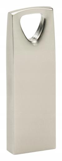 PENDRIVE REKLAMOWY USB z logo metalowy PDslim-63 2GB Z GRAWEREM 10 SZT