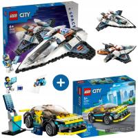 LEGO City 60430 Międzygwiezdny statek kosmiczny + LEGO 60383 ZESTAW 2W1