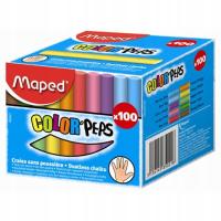 Kreda colorpeps kolorowa 100 sztuk Maped 935021