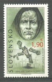 Słowacja 2020 Mi 893 Czyste **