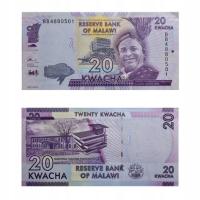 Banknot 20 kwacha 2020 ( Malawi )