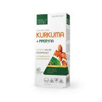 Medica Herbs KURKUMA PIPERYNA Kurkumina Turmeric CZARNY PIEPRZ