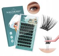 NAGARAKU MIX 10-16 мм DIY многоразовые склеивающие ресницы с клеем