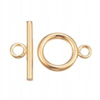 4pcs нержавеющей стали цвета золота зажима Toggle проставки