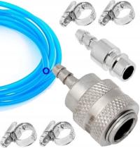 КОМПЛЕКТ МУФТА, ШЛАНГ для ГАЗА 6ММ для MIGOMATU