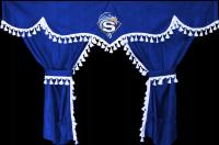 ЗАНАВЕСКИ ДЛЯ ОКОННЫХ ШТОР ДЛЯ КАБИНЫ TIR SCANIA R КОМПЛЕКТ