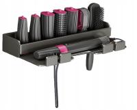 Organizer Ścienny do Dyson Airwrap Przechowywanie Lokówki Czarna Stal #st
