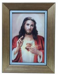 ŚWIĘTY OBRAZ 15X20 SERCE JEZUSA JEZUS CHRYSTUS