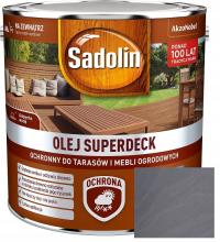 МАСЛО SADOLIN SUPERDECK ДЛЯ ТЕРРАС АНТРАЦИТ 5L