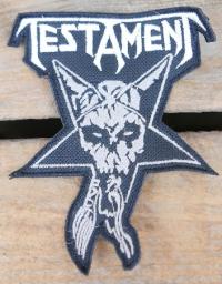 Testament Naszywka Wyszywana Patch