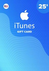 Karta upominkowa App Store & iTunes 25$ USD | Apple Gift Card | USA