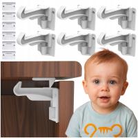 ZABEZPIECZENIA SZAFEK SZUFLAD SZAFY BLOKADA DRZWI PRZED DZIEĆMI BLOKADY X6