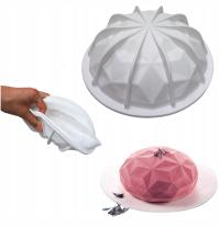 FORMA SILIKONOWA DO CIASTA DIAMENT DESER Z MUSU BABY BABKI FOREMKA OKRĄGŁA