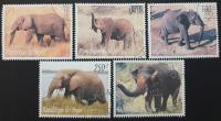 Т. 0446 марки серия фауна слоны животные