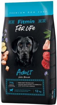 Корм для собак FITMIN DOG for LIFE ADULT LARGE сухой для взрослых собак 12 кг