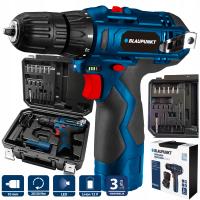 Wiertarko-wkrętarka Akumulatorowa Wkrętarka 12V Zestaw Walizka Wiertła Bity