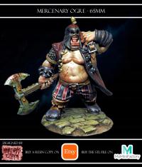 MERCENARY OGRE - EXECUTIONER - 65mm - Minifaktura - Druk 3D