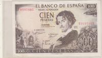 Hiszpania 100 peseta 1965 stan 1-