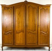 STYLOWA SZAFA GARDEROBA LUDWIKOWSKA DĘBOWA CZTERODRZWIOWA LUDWIK DĄB DA5