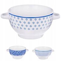 Миска для бульона, миска для супа, тушеная миска с ручками для ушей, 750 мл