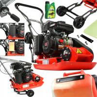 Дизельный уплотнитель грунта трамбовщик 60 кг колеса мат мотор 6 км хомуты