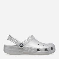 Детские сабо для девочек Crocs Classic Glitter Kids Clog