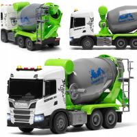 SCANIA P 410 ciężarówka BETONIARKA napęd frykcyjny światła dźwięki