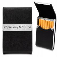 Чехол для сигарет, коробка для сигарет, кожаный гравер, подарок для папы