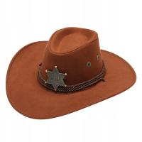 Western Cowboy Knight Hat Jazz Hat Podróżny kapelusz przeciwsłoneczny