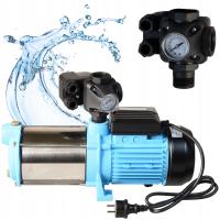POMPA Z OSPRZĘTEM do Wody MAX-H 1300 W Hydroforu INOX 6000 l/h WYDAJNA