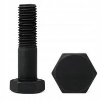 M10X100 KL.10.9 ŚRUBA UTWARDZANA DIN 931 10szt. CZARNA ŁEB 6-KĄTNY