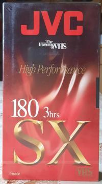JVC E 180 , nowa . VHS