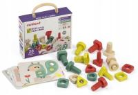 Eco Śrubki i Nakrętki Miniland przykręcanki zabawka edukacyjna