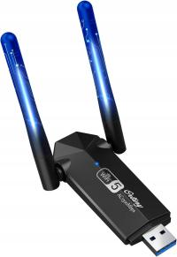 USB WiFi Adapter WiFi 5 AC1300 Dual Band 2.4G 5G