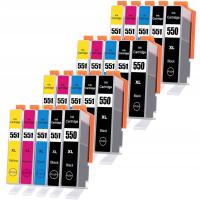 20× Tusze PGI-550 XL do drukarki CANON PIXMA IP7250 MG5650 MG5550