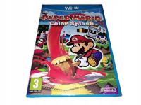 Paper Mario Color Splash - NOWA w Folii - Nintendo Wii U WiiU