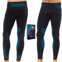 Spodnie męskie TERMOAKTYWNE długie sportowe szybkoschnące BRUBECK DRY