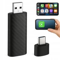 Bezprzewodowy Adapter Mini USB Carplay / Android Auto do samochodu