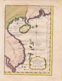 Karte von den Küste von Cochin China (1747)