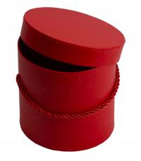 FLOWER BOX PUDEŁKO NA KWIATY PREZENT CZERWONE