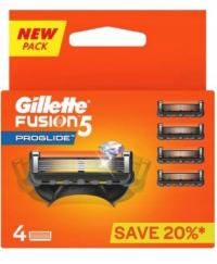 Gillette Fusion5 Proglide Wkłady Ostrza Wymienne 4 szt.