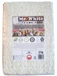 MR. WHITE Plush Wiórki celulozowe 1kg / 15l