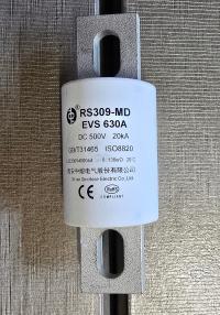 20kA RS309-MD EVS 630A Bezpiecznik DC 500V Wysokie Napięcie ISO8820